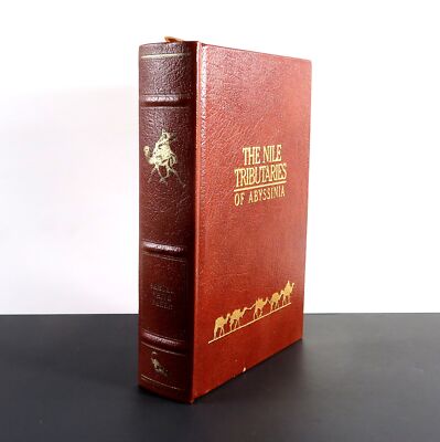 The Nile Tributaries Of Abyssinia by Samuel W Baker, 1987 Briar Patch leather-image