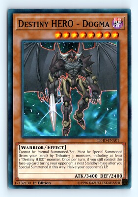 Yu-Gi-Uh Destiny HERO - Dogma #LEHD-ENA01 Legendary Hero Decks tcg LP-image