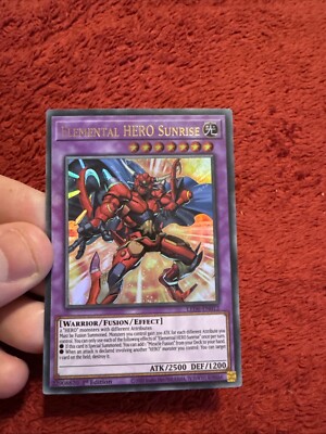 Elemental HERO Sunrise LED6-EN012 Legendary Duelists: Magical Hero 1st Edition-image