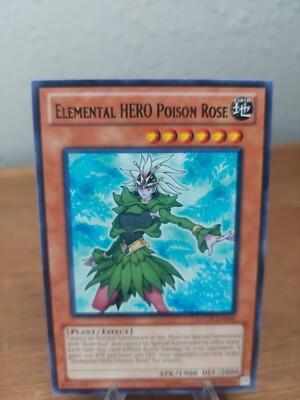 Elemental HERO Poison Rose LCGX-EN036 Rare LP-image