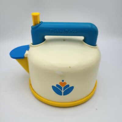 Vintage Fisher Price 1987 FUN WITH FOOD Whistling Tea Kettle (Teapot Only) -image