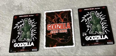 Godzilla The Art Exhibition Card Game Promo Set 3 Used-image