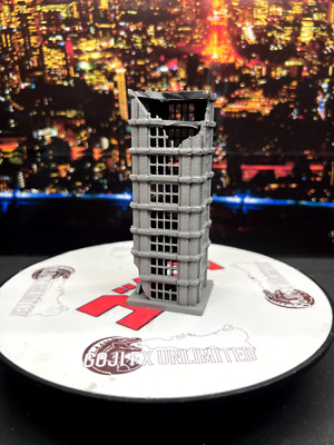 Building #015 Scaled for SH Monsterarts Hiya Gundam Godzilla Evangelion-image