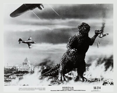 Attack GODZILLA Classic Movie Picture Photo Print 8