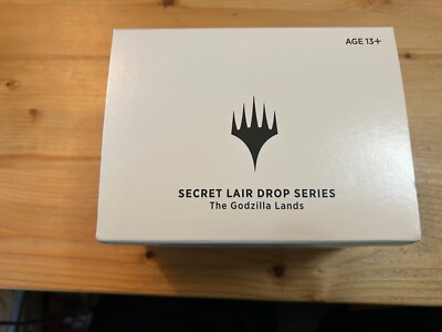 MTG Godzilla Lands Secret Lair Drop Sealed Box-image
