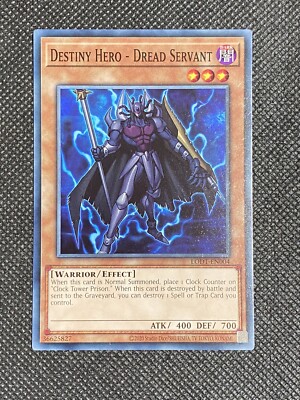 YuGiOh! Destiny Hero - Dread Servant LODT-EN004 Common Unlimited (Reprint) NM-image