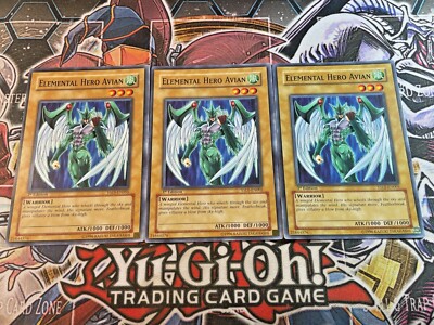 ***3x Elemental Hero Avian 1st Ed 3x*** YSDJ-EN005 | Common | YuGiOh! NM-image