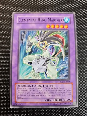 EOJ-EN034 Elemental Hero Mariner Common Unlimited Edition NM Yugioh Card-image