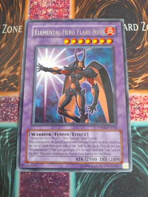 Yu-Gi-Oh! Elemental Hero Flare Neos DP03-EN013 Rare 1st Edition Near Mint-image