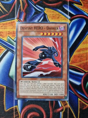 Yugioh Destiny Hero Dasher LCGX-EN131 Unlimited Edition-image