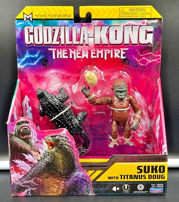 2024 New MIB Playmate Toys Godzilla X Kong The New Empire Suko with Titanus Doug-image