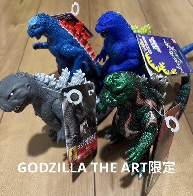 X-Plus Godzilla The Art Limited Figure Set JPN SFX Animation Limietd Edition Rar-image