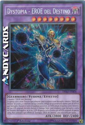 DYSTOPIA - HERO OF DESTINY (Destiny Hero - Dystopia) Secret • DESO IT004 • 1Ed-image