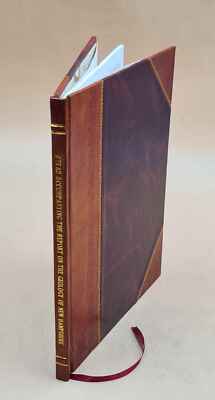 Atlas Accompanying The Report On The Geology Of New Hampshire 18 [Leather Bound]-image