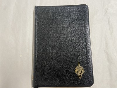 1988 Holy Bible NKJV Thru the Bible Radio Network Slimline Reference Leather-image
