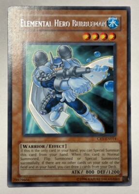 Yu-Gi-Oh! Elemental Hero Bubbleman CRV-EN014 Rare NM/LP-image