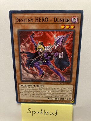 Destiny HERO - Denier Common MP22-EN199 (Lightly Played 1st Edition)-image
