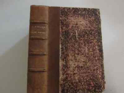 Les Origines de L'eglise Saint Pierre... by C. Fouard *1901 w/ fold-out maps*-image
