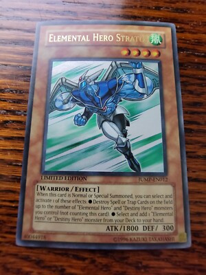 PL* - Yu-Gi-Oh! Ultra Rare Elemental Hero Stratos JUMP-EN012-image