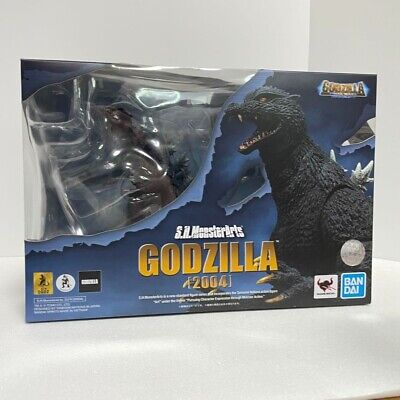 New S.H.Monster Arts Godzilla 2004 Figure 160mm Godzilla Final Wars Bandai-image