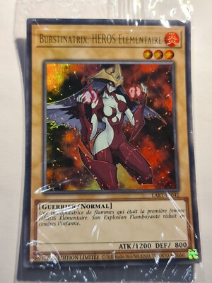 Elemental HERO Burstinatrix●YUGIOH●LART●SEALED●FRENCH●LIMITED EDITION●NM #3221-image