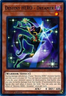 3 x Destiny HERO - Dreamer (LEHD-ENA13) - Common - 1st Edition-image