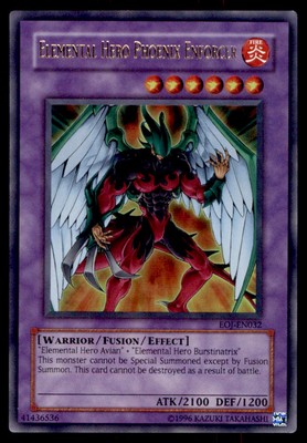 Yu-Gi-Oh! Elemental Hero Phoenix Enforcer #EOJ-EN032 Light Play-image