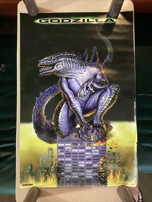 Godzilla 1998 Artistic Promotional Movie Poster 23