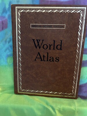 RARE VINTAGE 1966 Hammond Encyclopedic World Atlas: Special Rodale Edition-image