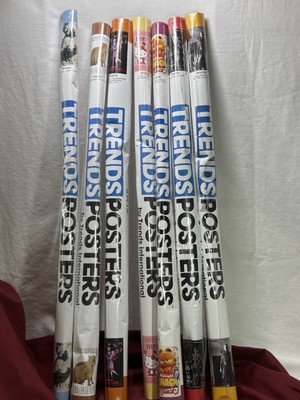 7 Lot Of Misc Kids Trend Posters. Godzilla, Hello Kitty, Jack Skeleton, Garfield-image