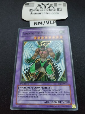 Elemental Hero Wild Wingman 1st Edition EOJ-EN035 Super Rare - YUGIOH -image