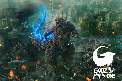 Godzilla Minus One Movie Poster Fan Gift-image