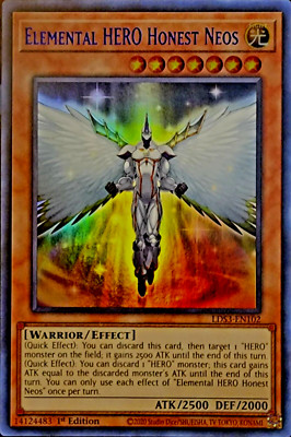 Elemental HERO Honest Neos LDS3-EN102 (Blue)-image
