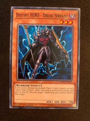 Destiny HERO - Dread Servant - LEHD-ENA07 - Yu-Gi-Oh Card N/M-image