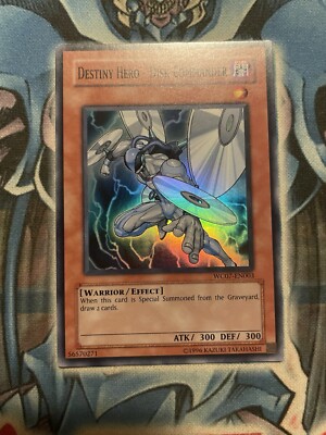 *** Destiny HERO - Disk Commander *** WC07-EN003 | SUPER Unlimited | YuGiOh! NM-image