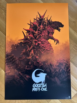“Godzilla Minus One” Art Print Movie Poster VARIANT Pascal Blanche BNG ISH-image