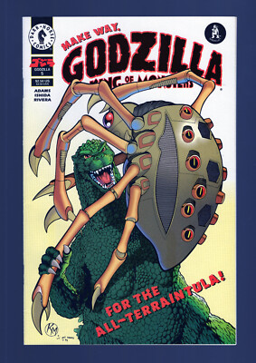Godzilla: King of the Monsters #1 - Arthur Adams Cover Art. (9.0/9.2) 1995-image