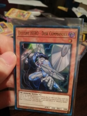 Destiny HERO - Disk Commander (LEHD-ENA08) - Ultra Rare - 1st Edition-image