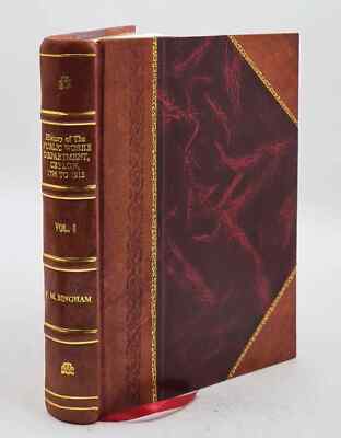 History Of The Public Works Department, Ceylon, 1796 To 1913. Vo [Leather Bound]-image
