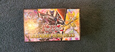 yugioh legendary hero decks trading card set yu-gi-oh TCG trading card game-image
