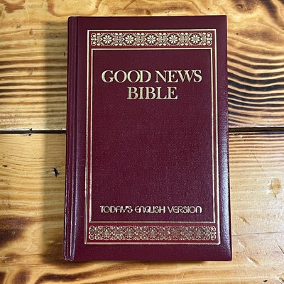 Good News Bible Today's English Version 1976 Padded Burgundy-image