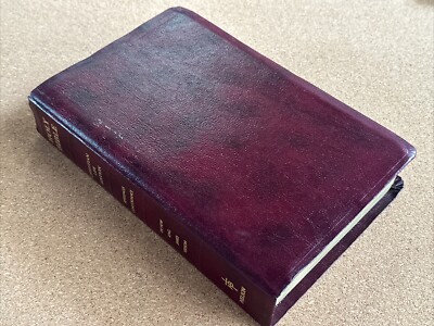 The Christian Life Edition Holy Bible NKJV References Faux Leather Nelson 1985-image