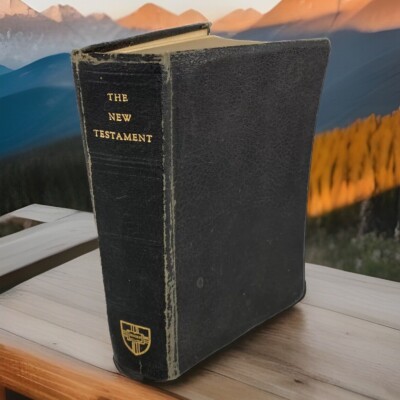 New Testament Bible, Translated From Latin Vulgate, St. Anthony Guild Press 1943-image