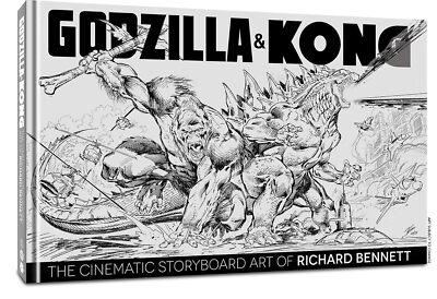Godzilla & Kong: The Cinematic Storyboard Art of Richard Bennett by Bennett-image