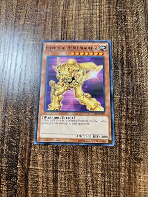 Elemental HERO Bladedge SDHS-EN009 1st Edition Common Yugioh!-image