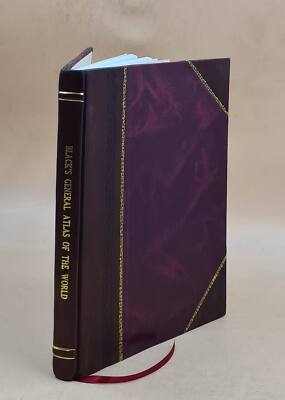 Black'S General Atlas Of The World 1865 [Leather Bound]-image