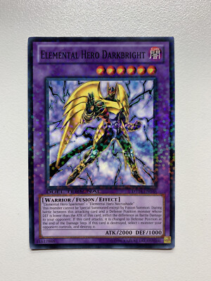 Yugioh Elemental Hero - Darkbright - DT04-EN036 - Duel Terminal-image