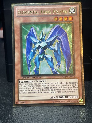 Elemental Hero Prisma - GLD3-EN014 - Gold Rare - LP-image