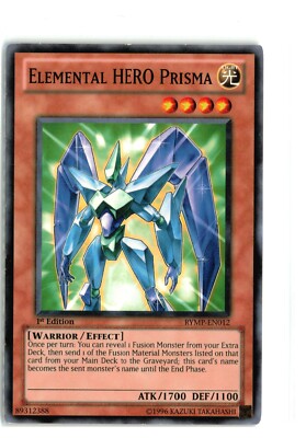 Yu-Gi-Oh! Elemental HERO Prisma RYMP-EN012 Common 1st Edition LP-MP-image