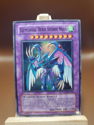 HP Elemental Hero Storm Neos PTDN-EN043 Super Rare Unlimited Edition-image
